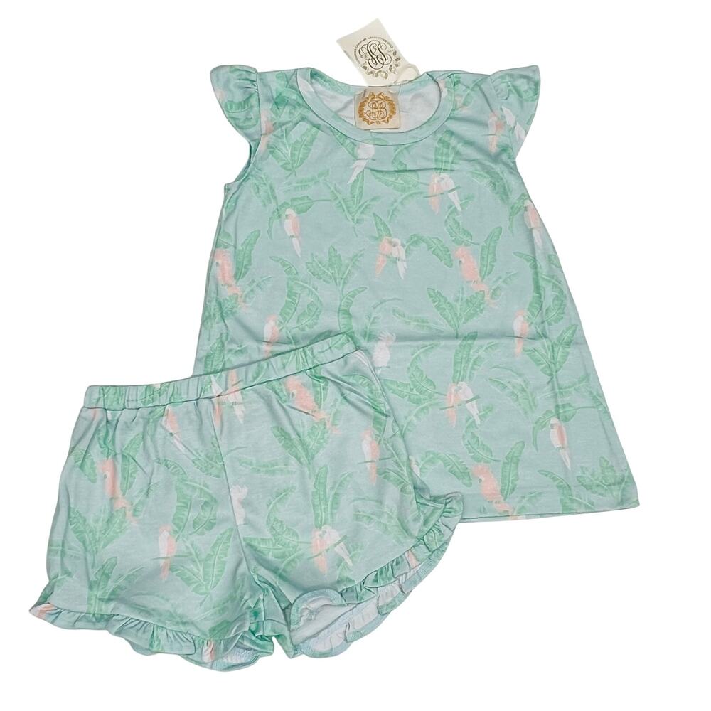 NWT TBBC Size 2T Libby Knoll Night Night in Parrot Island Palms